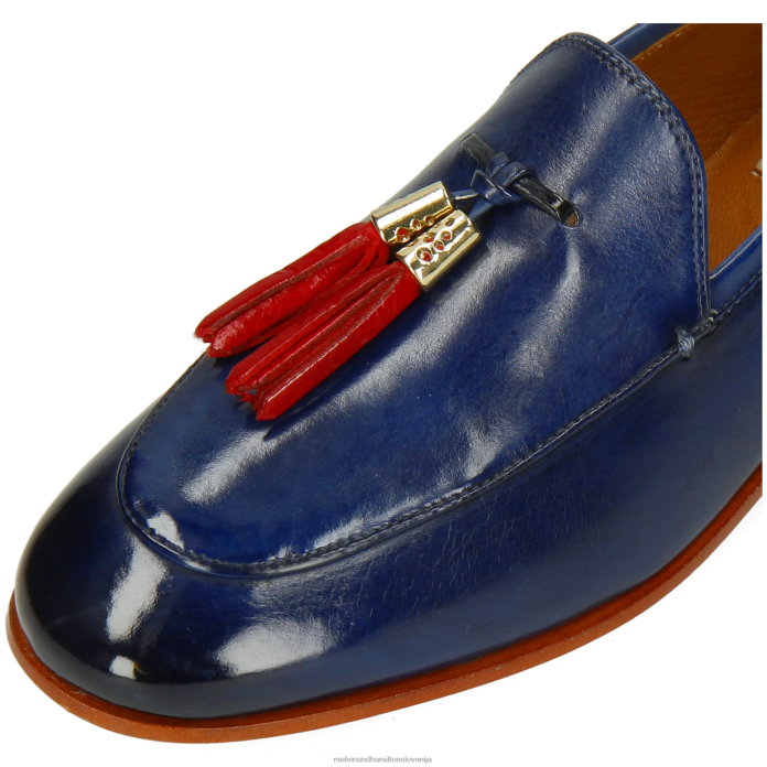 Melvin & Hamilton loaferji modra ženske scarlett 48 FLJ6L1404