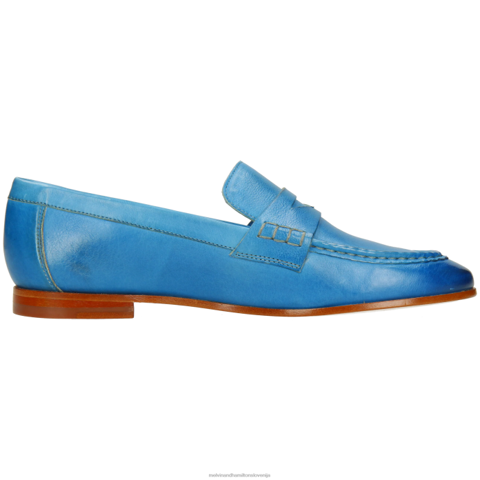 Melvin & Hamilton loaferji modra ženske scarlett 70 FLJ6L1363
