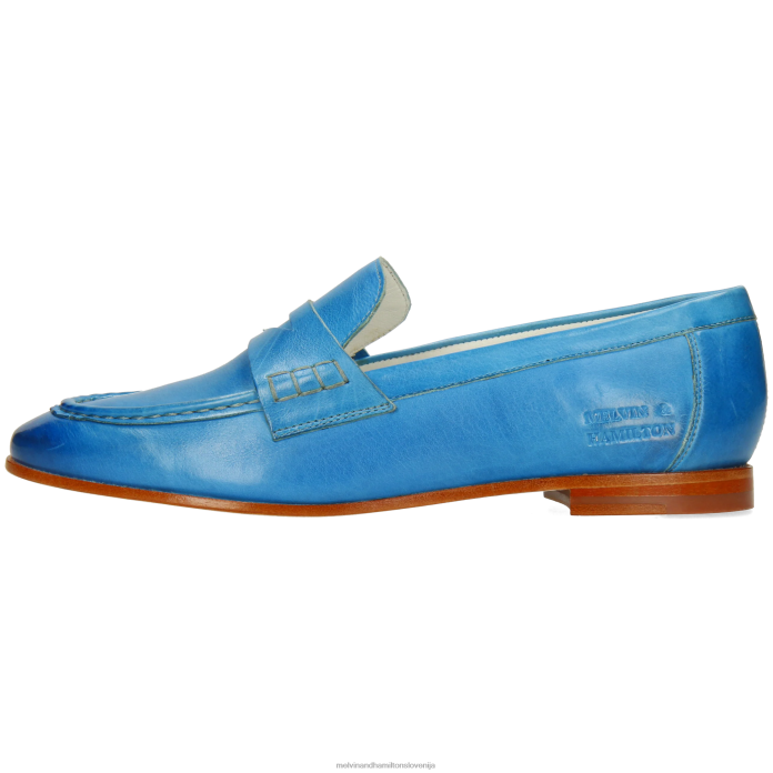 Melvin & Hamilton loaferji modra ženske scarlett 70 FLJ6L1363