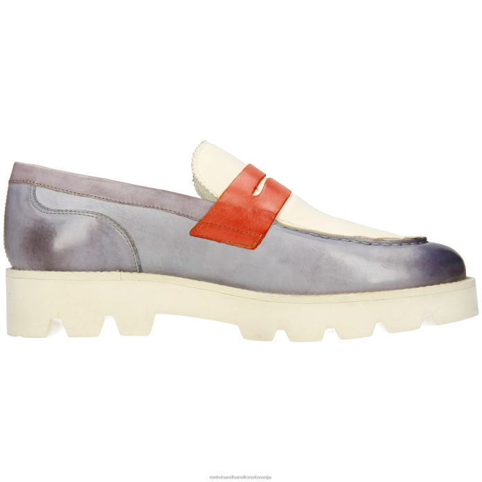 Melvin & Hamilton loaferji multi ženske žad 12 FLJ6L1396