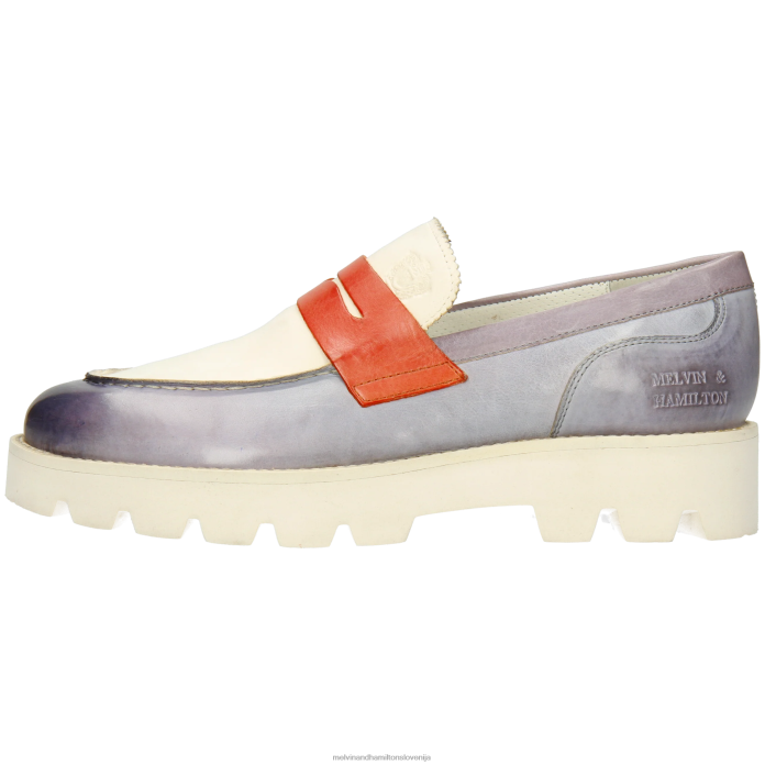 Melvin & Hamilton loaferji multi ženske žad 12 FLJ6L1396