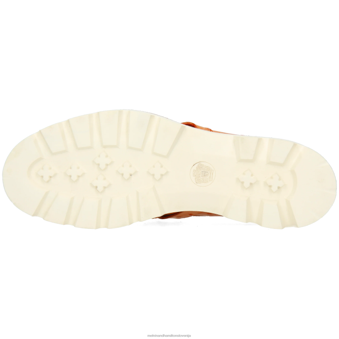 Melvin & Hamilton loaferji oranžna ženske žad 32 FLJ6L1403
