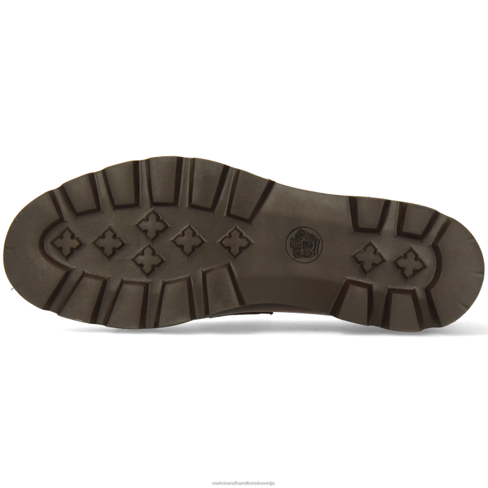 Melvin & Hamilton loaferji oranžna ženske žad 6 FLJ6L1311