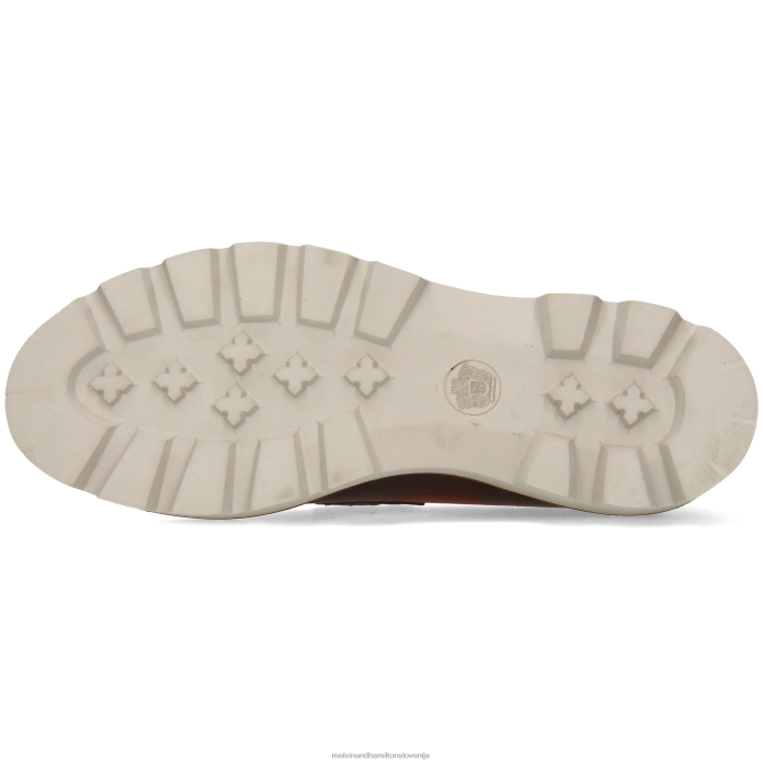 Melvin & Hamilton loaferji oranžna ženske žad 6 FLJ6L1394