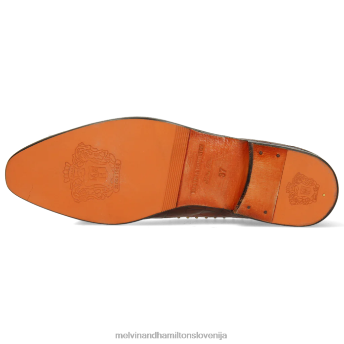Melvin & Hamilton loaferji oranžna ženske emma 11 FLJ6L1420