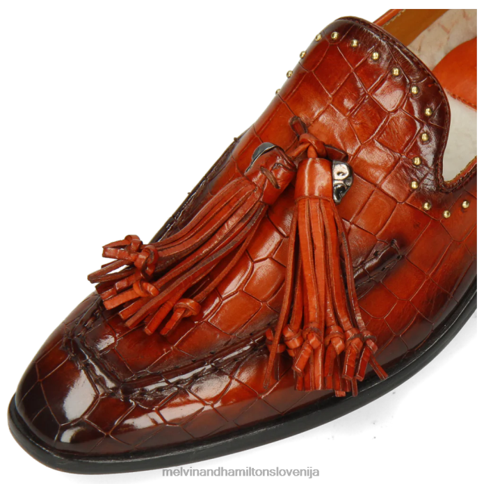 Melvin & Hamilton loaferji oranžna ženske emma 11 FLJ6L1420