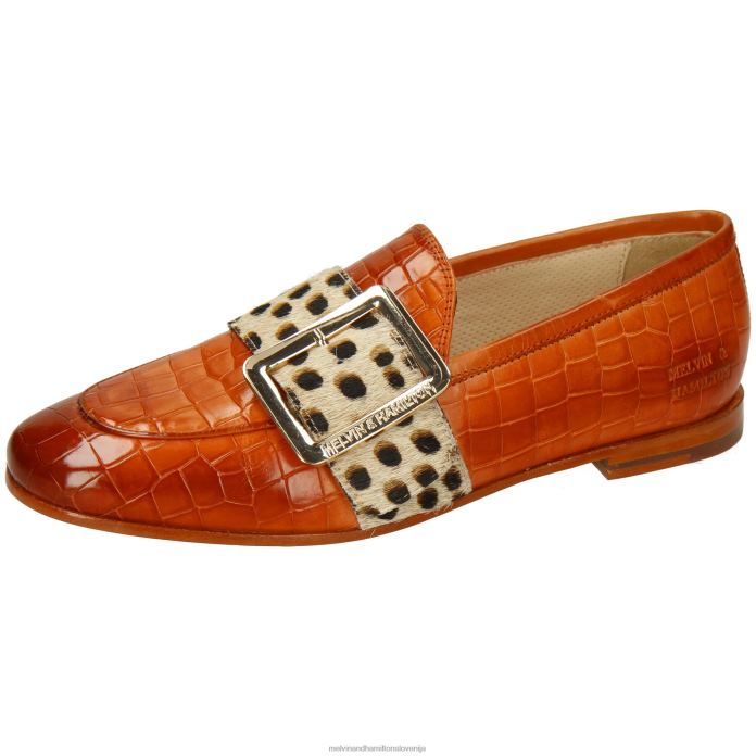 Melvin & Hamilton loaferji oranžna ženske scarlett 21 FLJ6L1370