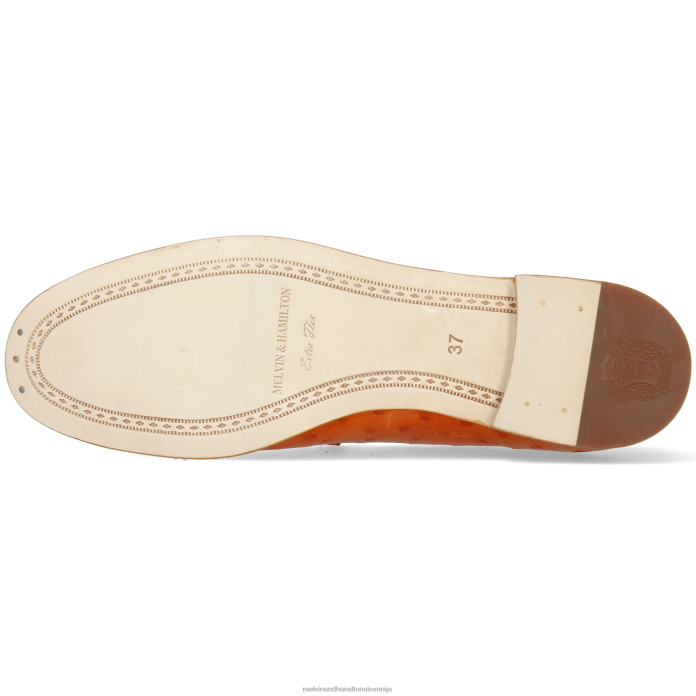 Melvin & Hamilton loaferji oranžna ženske scarlett 22 FLJ6L1339