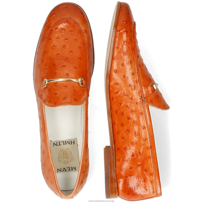Melvin & Hamilton loaferji oranžna ženske scarlett 22 FLJ6L1339