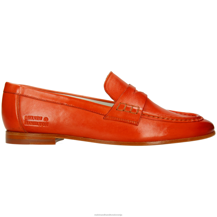 Melvin & Hamilton loaferji oranžna ženske scarlett 70 FLJ6L1359