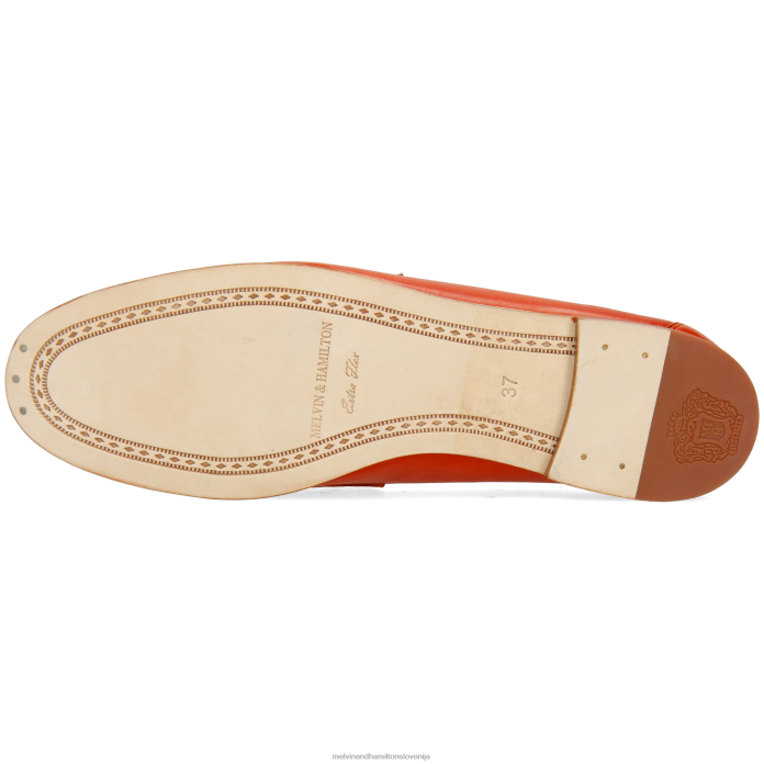 Melvin & Hamilton loaferji oranžna ženske scarlett 70 FLJ6L1359