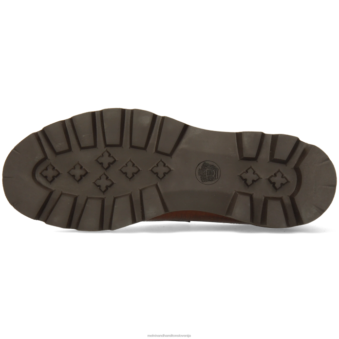 Melvin & Hamilton loaferji rjav ženske žad 43 FLJ6L1415