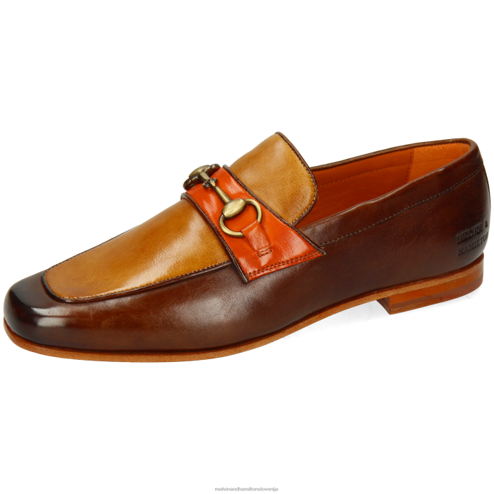 Melvin & Hamilton loaferji rjav ženske bridgette 2 FLJ6L1328