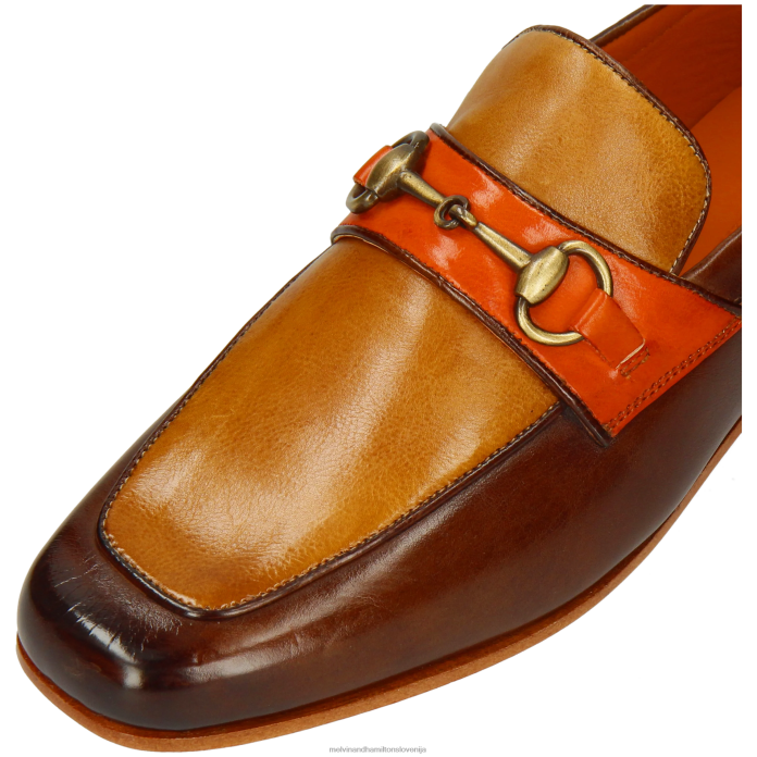 Melvin & Hamilton loaferji rjav ženske bridgette 2 FLJ6L1328
