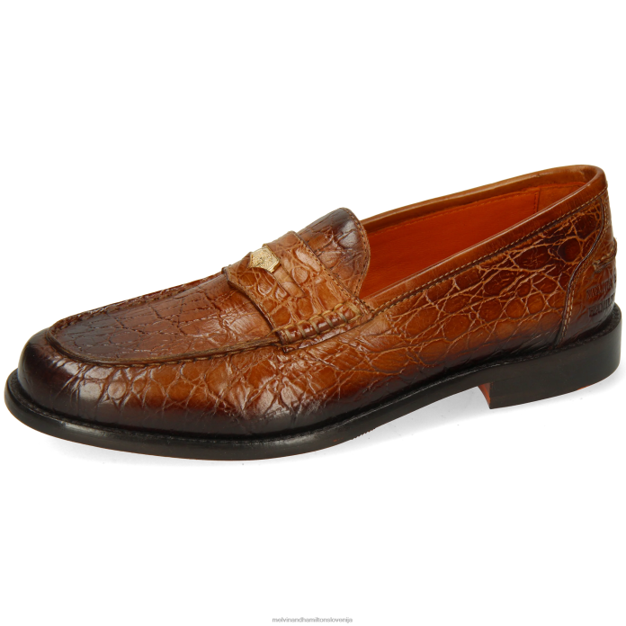 Melvin & Hamilton loaferji rjav ženske gianna 3 FLJ6L1340