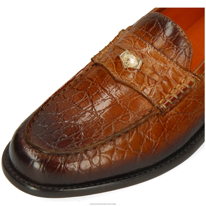 Melvin & Hamilton loaferji rjav ženske gianna 3 FLJ6L1340
