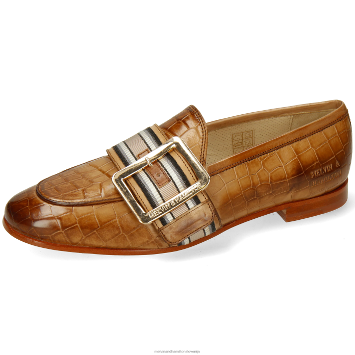 Melvin & Hamilton loaferji rjav ženske scarlett 21 FLJ6L1324