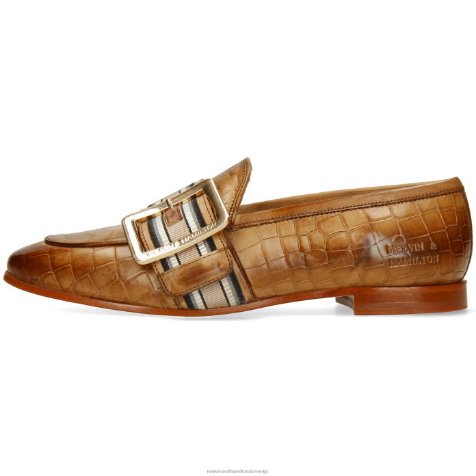 Melvin & Hamilton loaferji rjav ženske scarlett 21 FLJ6L1324