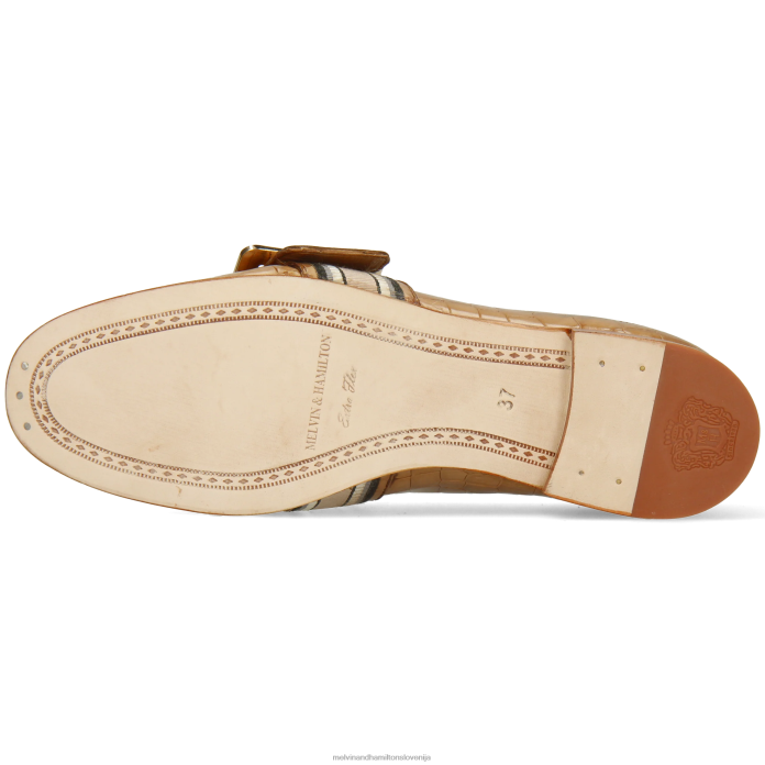 Melvin & Hamilton loaferji rjav ženske scarlett 21 FLJ6L1324