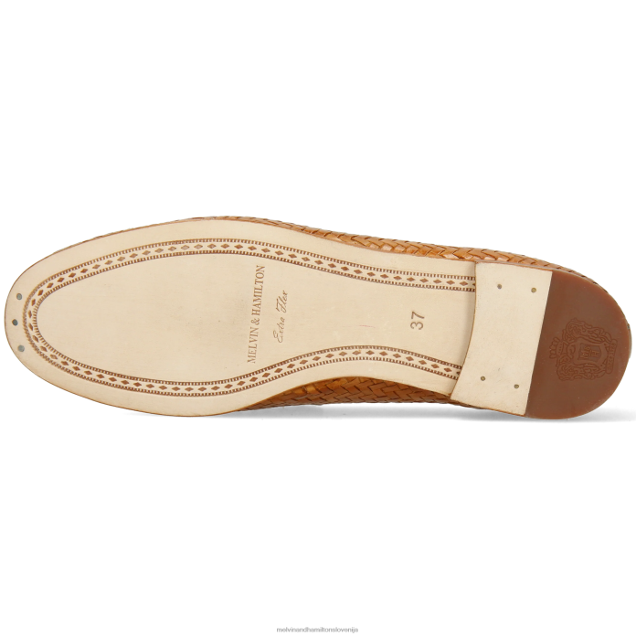 Melvin & Hamilton loaferji rjav ženske scarlett 52 FLJ6L1378