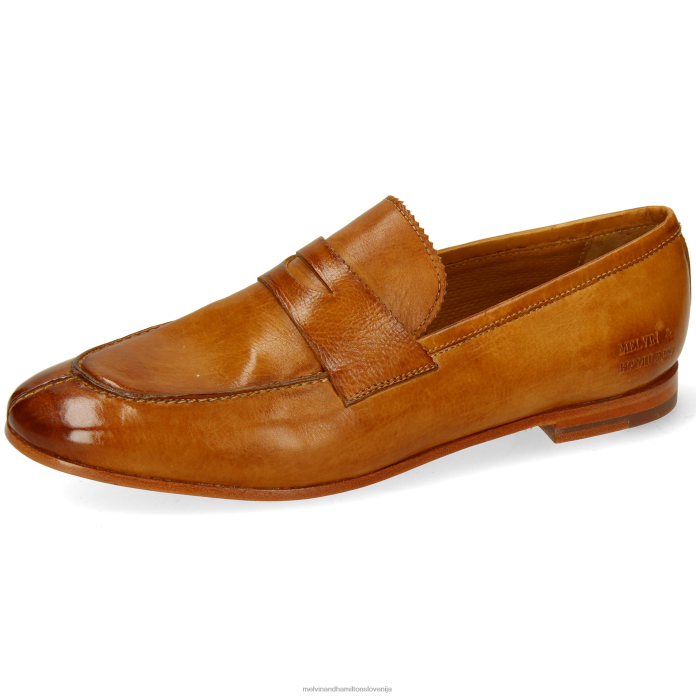 Melvin & Hamilton loaferji rjav ženske scarlett 63 FLJ6L1342