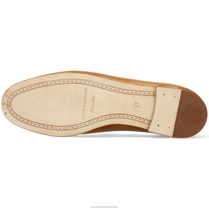 Melvin & Hamilton loaferji rjav ženske scarlett 63 FLJ6L1342