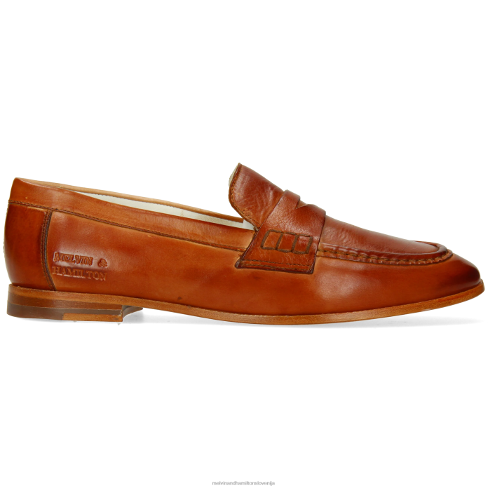 Melvin & Hamilton loaferji rjav ženske scarlett 70 FLJ6L1329