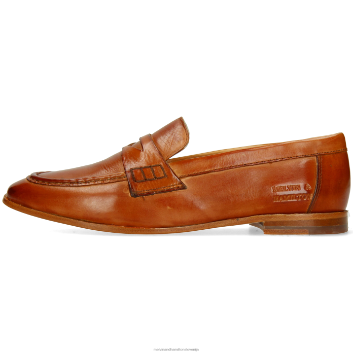 Melvin & Hamilton loaferji rjav ženske scarlett 70 FLJ6L1329