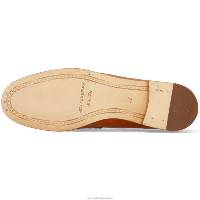 Melvin & Hamilton loaferji rjav ženske scarlett 70 FLJ6L1329