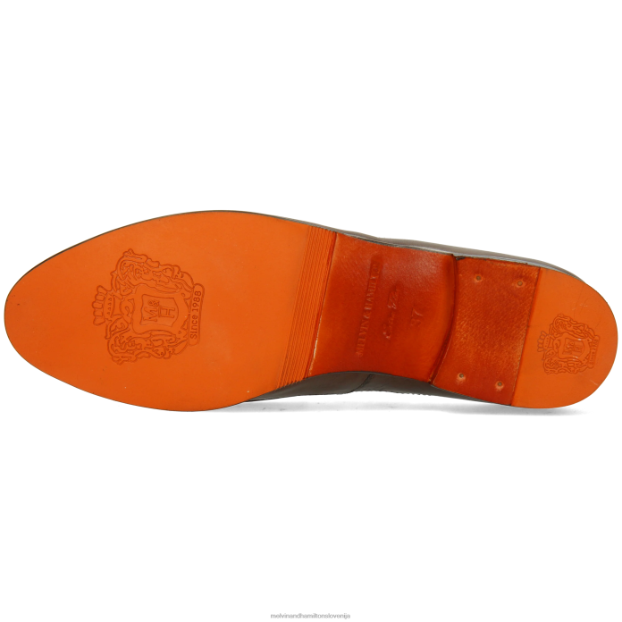 Melvin & Hamilton loaferji rjav ženske selina 3 FLJ6L1313
