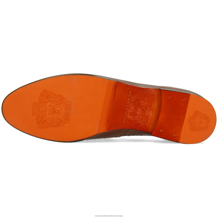 Melvin & Hamilton loaferji rjav ženske selina 3 FLJ6L1316