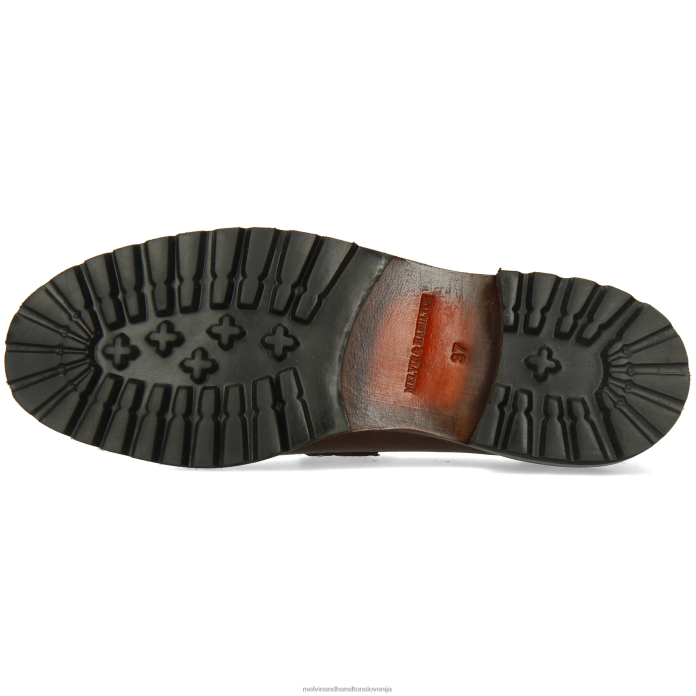 Melvin & Hamilton loaferji rjav ženske vladar 14 FLJ6L1371
