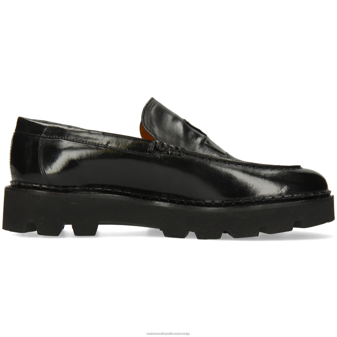 Melvin & Hamilton loaferji Črna ženske žad 39 FLJ6L1406