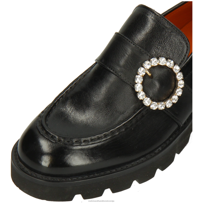 Melvin & Hamilton loaferji Črna ženske žad 53 FLJ6L1346
