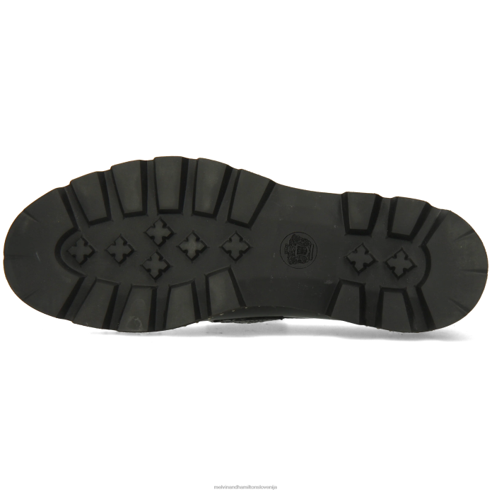 Melvin & Hamilton loaferji Črna ženske žad 55 FLJ6L1386