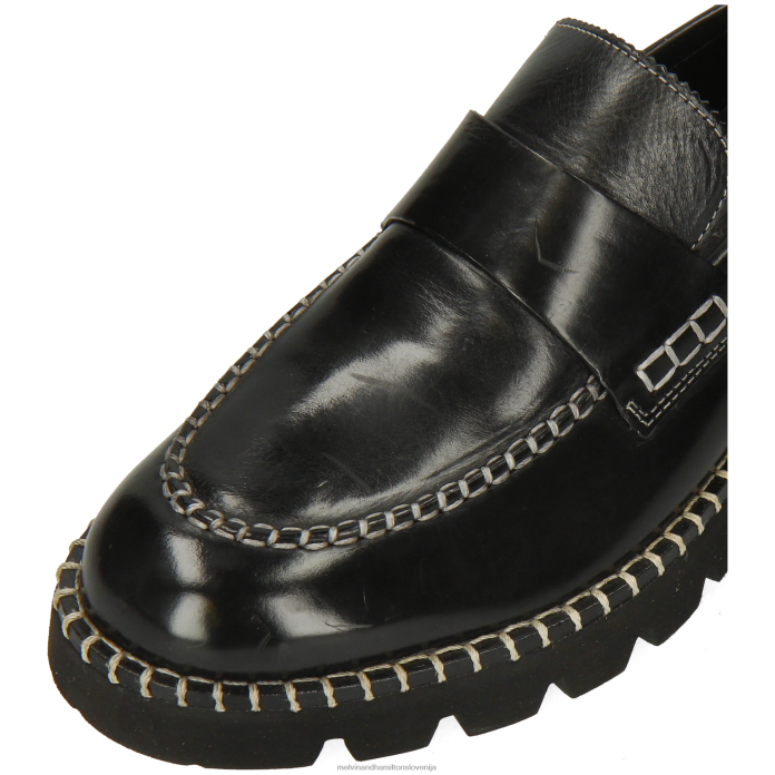 Melvin & Hamilton loaferji Črna ženske žad 55 FLJ6L1386