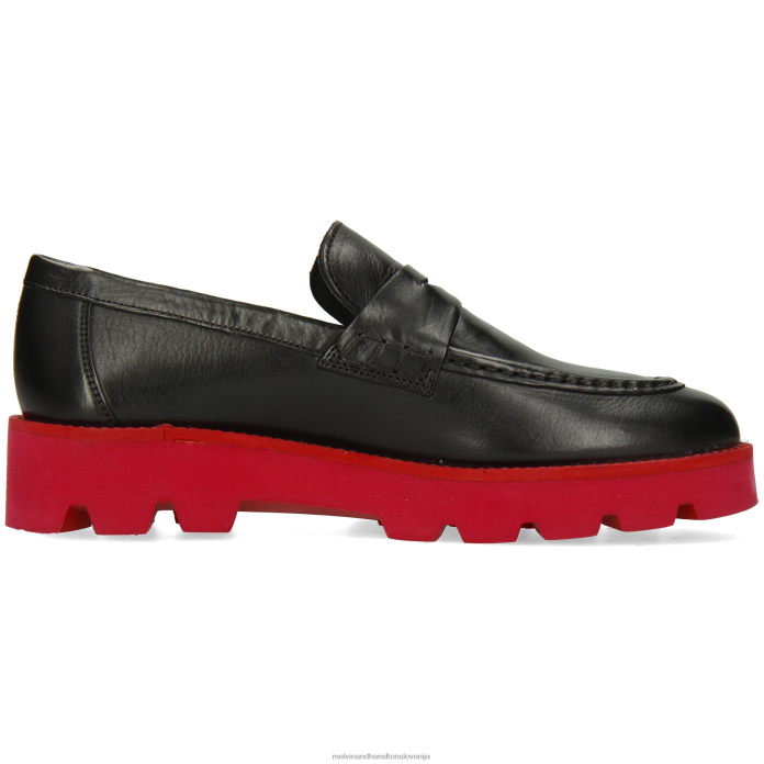 Melvin & Hamilton loaferji Črna ženske žad 6 FLJ6L1383