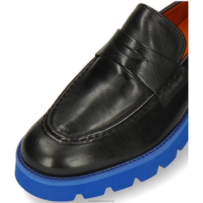 Melvin & Hamilton loaferji Črna ženske žad 6 FLJ6L1391