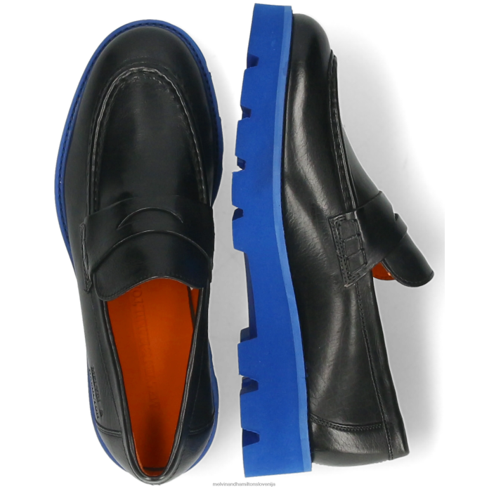 Melvin & Hamilton loaferji Črna ženske žad 6 FLJ6L1391