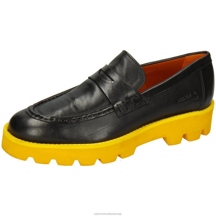 Melvin & Hamilton loaferji Črna ženske žad 6 FLJ6L1393