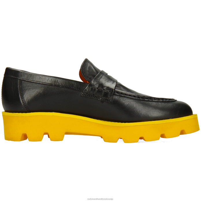 Melvin & Hamilton loaferji Črna ženske žad 6 FLJ6L1393
