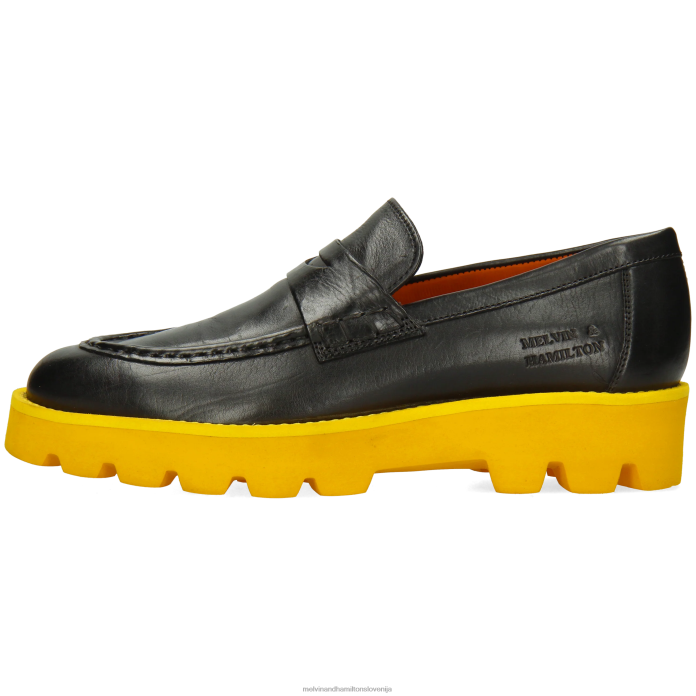 Melvin & Hamilton loaferji Črna ženske žad 6 FLJ6L1393