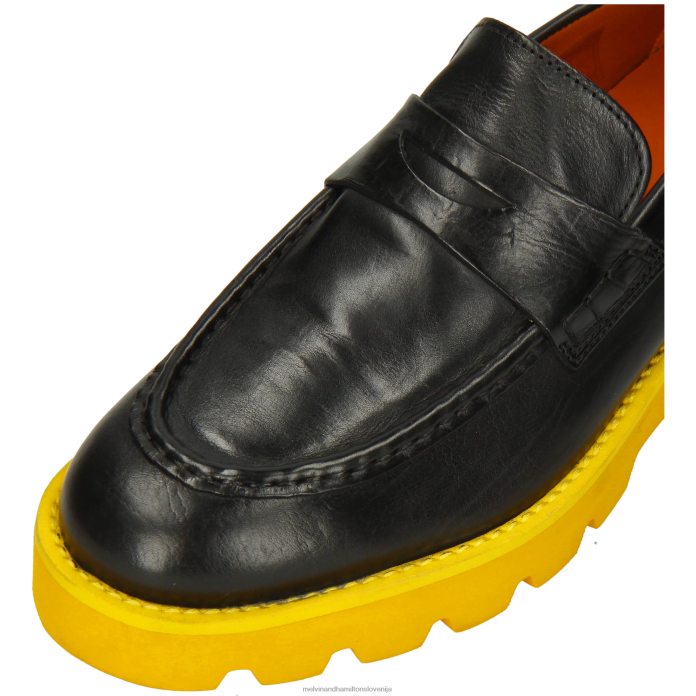 Melvin & Hamilton loaferji Črna ženske žad 6 FLJ6L1393