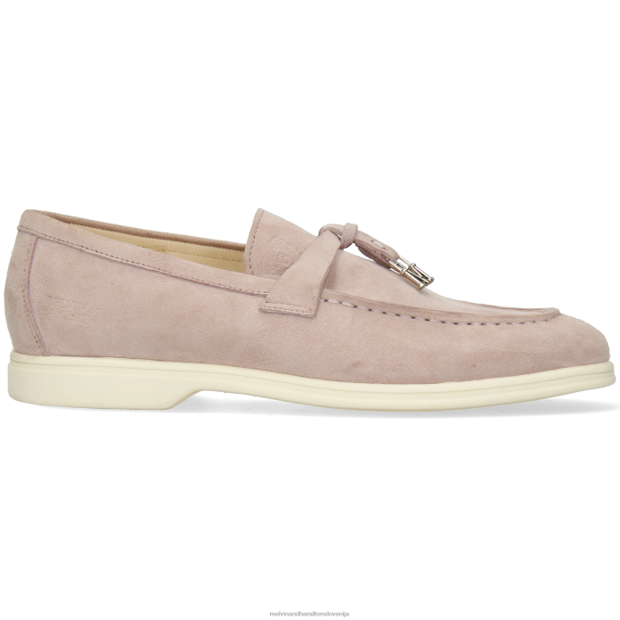 Melvin & Hamilton loaferji roza ženske adley 3 FLJ6L1376