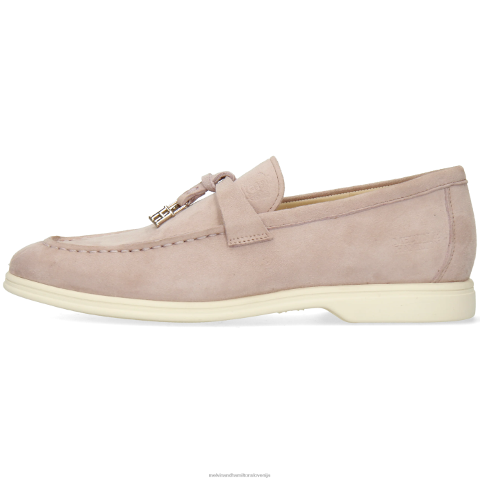 Melvin & Hamilton loaferji roza ženske adley 3 FLJ6L1376