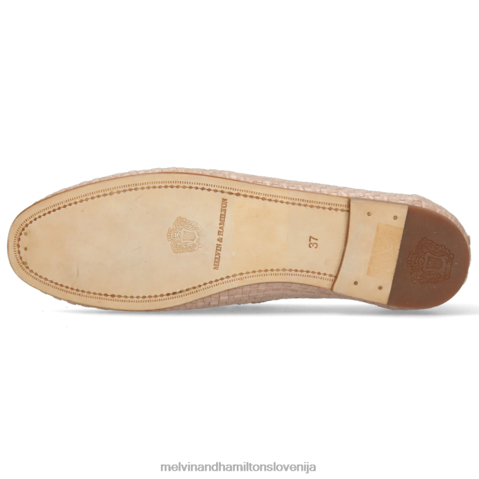 Melvin & Hamilton loaferji roza ženske aviana 1 FLJ6L1445