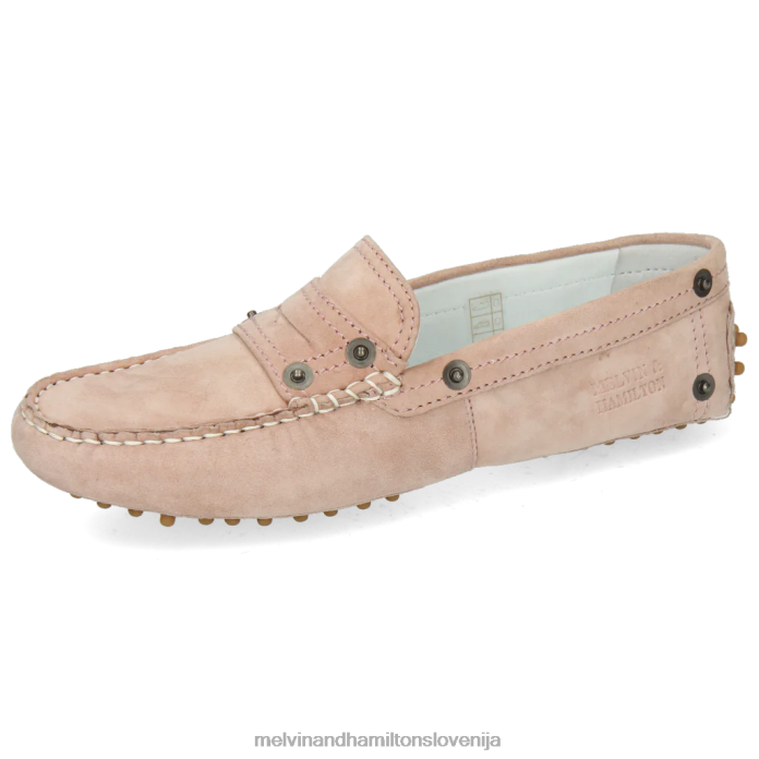 Melvin & Hamilton loaferji roza ženske caroline 1 FLJ6L1451