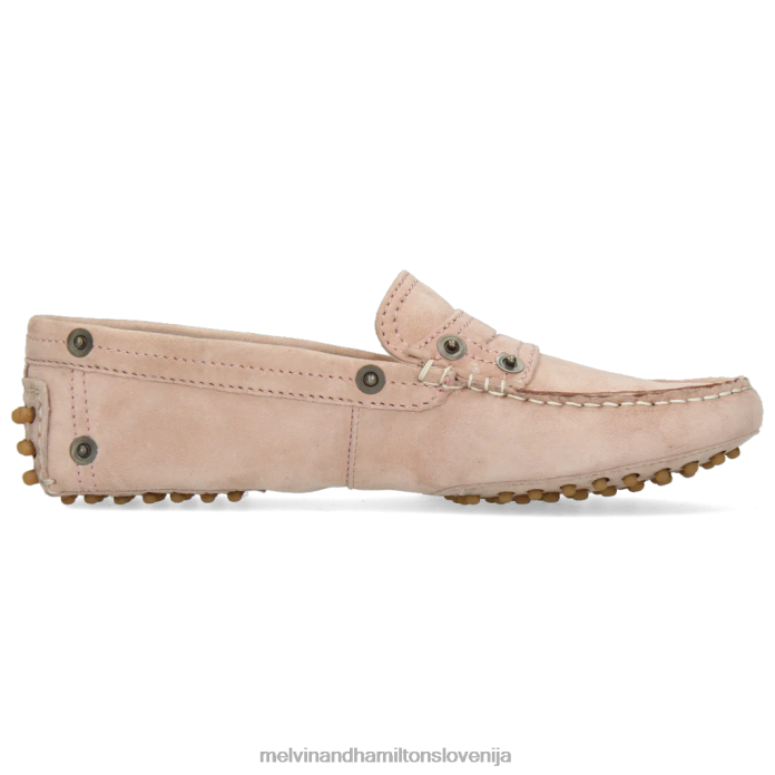 Melvin & Hamilton loaferji roza ženske caroline 1 FLJ6L1451