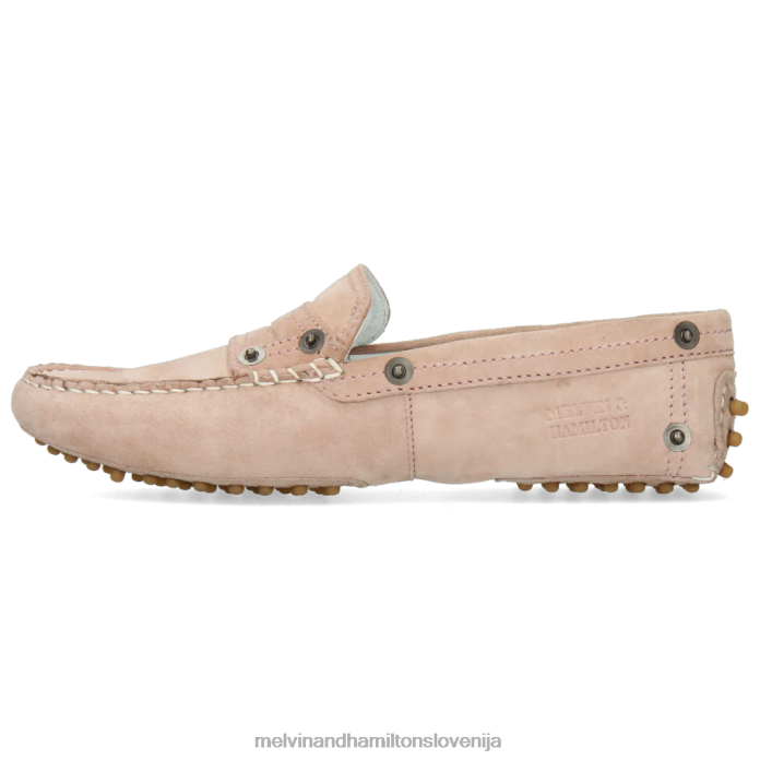 Melvin & Hamilton loaferji roza ženske caroline 1 FLJ6L1451