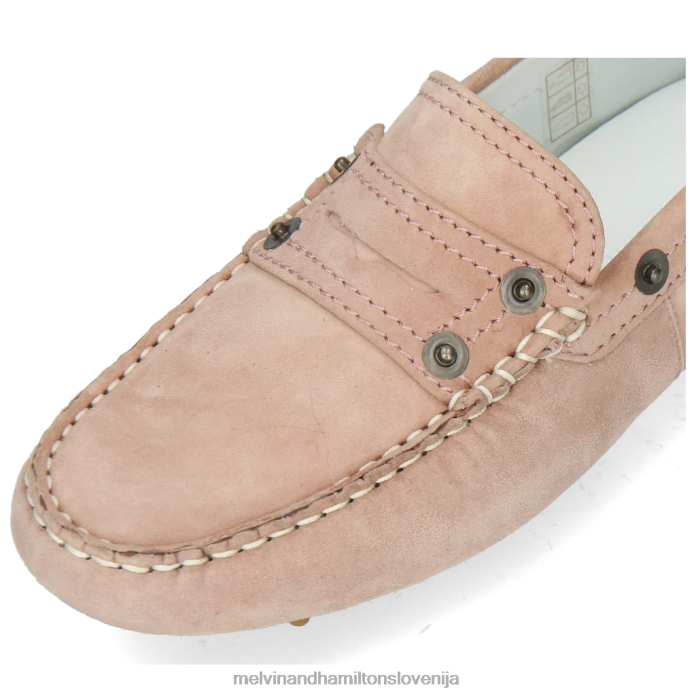 Melvin & Hamilton loaferji roza ženske caroline 1 FLJ6L1451